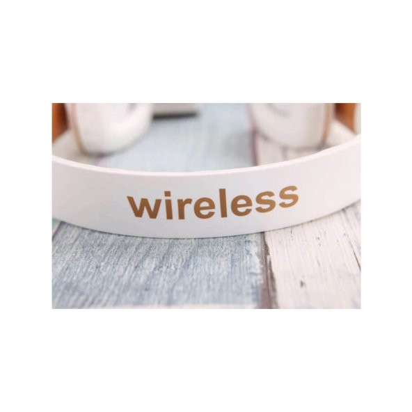 952Bt Kablosuz Bluetooth Kulaküstü Kulaklık - Mikrofonlu - Beyaz 519128292 - 3