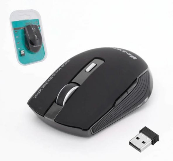 Indena G-219 2400 DPI - 6D Kablosuz Optik Oyuncu Mouse - Resim 4