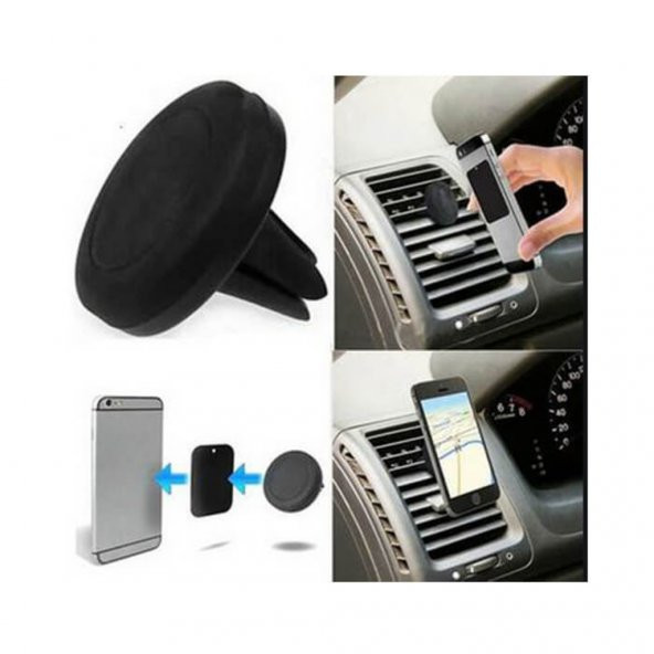 Manyetik Mıknatıslı Havalandırma Araç Içi Telefon Tutucu 519128375 - 11