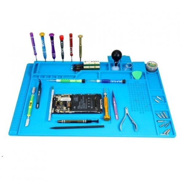 S160 Isıya Dayanıklı Silikon Ped Mıknatıslı Tamir Pedi 45X30Cm (519127721) - Resim 8