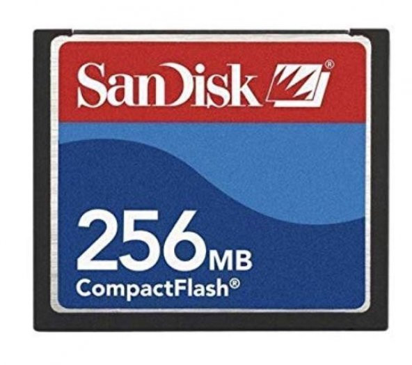 Sandisk Compact Flash 256 MB CF Hafıza Kartı