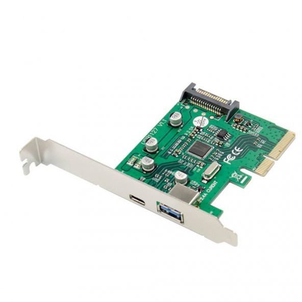 Pci-E Usb 3.1 Type C + Type A Sata Port Pci Express Kart Asm1142 519057818