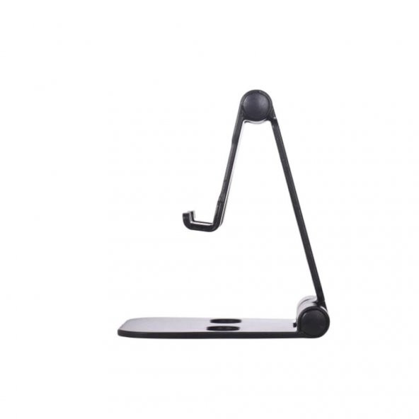 Masaüstü Telefon Tutucu Stand Katlanabilir Mobil Stand Siyah 519056405 - 3