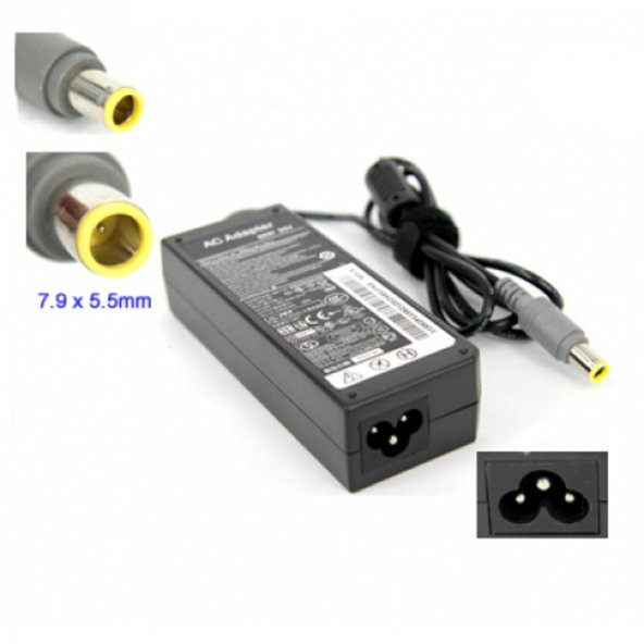 Koodmax Ibm / Lenovo Thinkpad T60 20V 3.25A 65W Notebook Şarj Adaptör