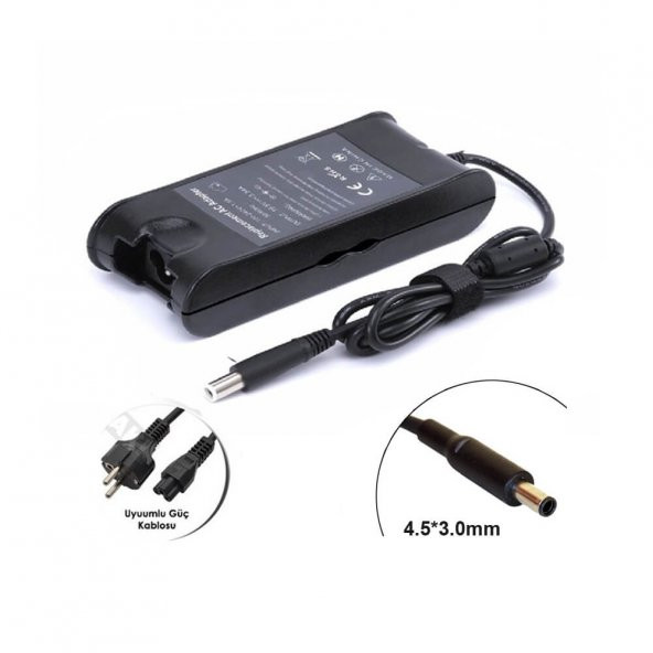 Koodmax Dell 5755 5759 5765 5767 Uyumlu Notebook Şarj Cıhazı Adaptör