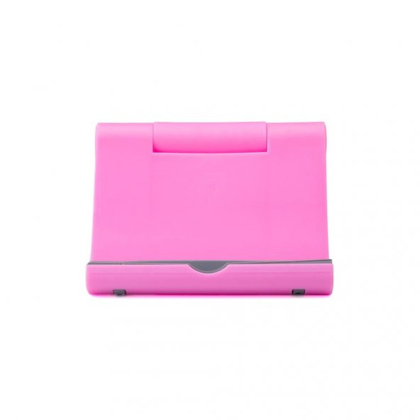 Telefon Tablet Tutucu Stand Katlanır Ayarlanabilir Masaüstü Pembe 518948108 - 3
