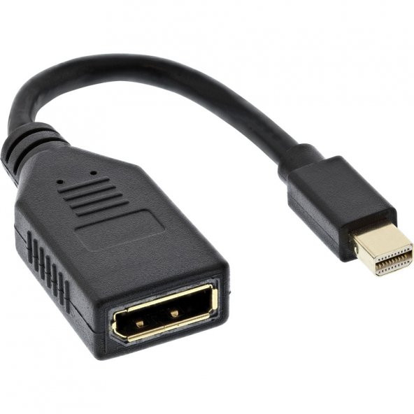 Mini Displayport Erkek To Displayport Dişi Çevirici 4K Kablo Araç - 1