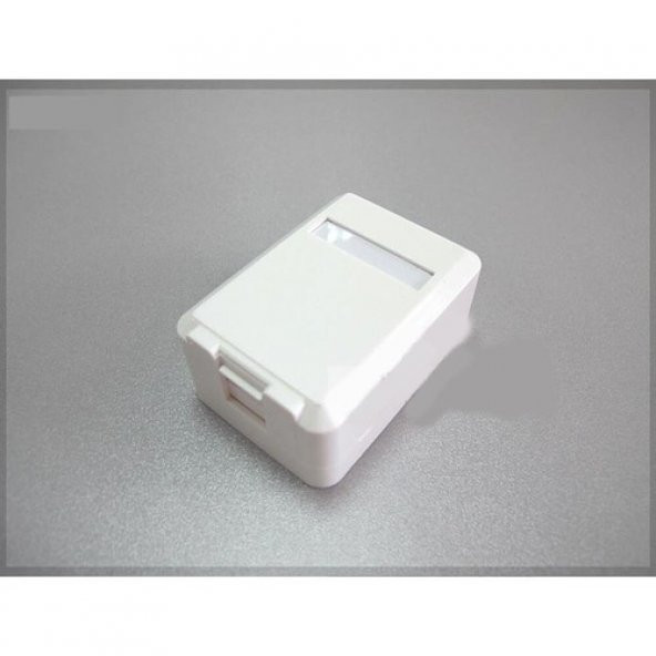 Boş 1 Port Keystone Jack Kutusu Rj45 -Rj11 Cat6 Sıva Üstü (518945980)