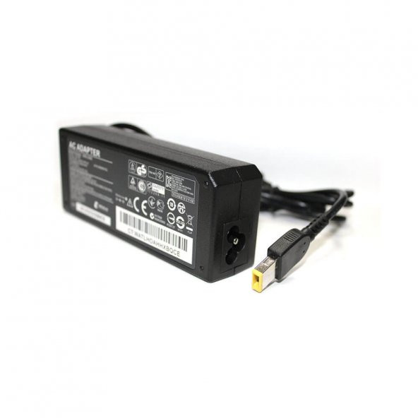 Koodmax Lenovo Thinkpad E470 Adaptör 20V 3.25A Usb Kare Uç Şarj Alet - 3