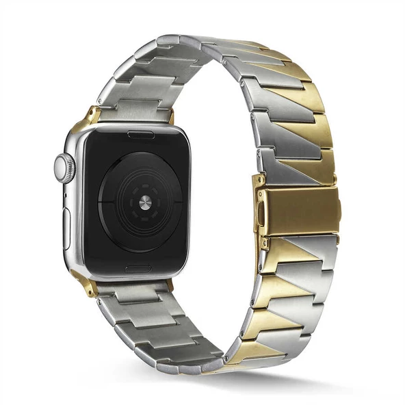Apple Watch 42mm KRD-48 Metal Kordon - Resim 12
