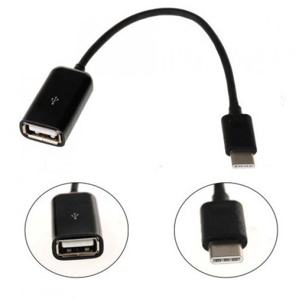 Type C Otg Kablo Usb C Otg Çevirici Dönüştürücü Bağlantı Kablosu (456613340)