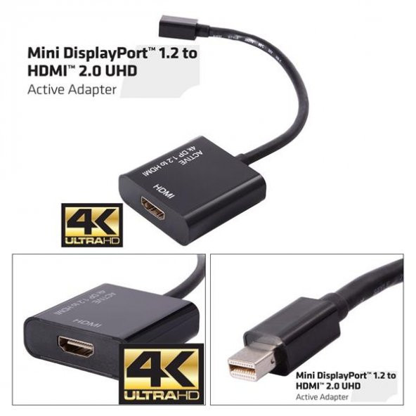 Displayport To Hdmi 4K Çevirici Kablo Displayport Hdmi Dönüştürüc - 2