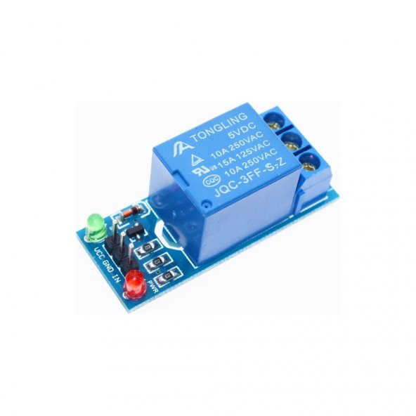 Turbosepet Tek Kanallı 5V Arduino Röle Modülü Tekli Röle Kartı Koruma Rölesi 456608508 - 3