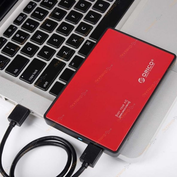 Orico 2.5 Usb 3.0 Harddisk Kutusu Ssd Hdd Kutusu Kırmızı