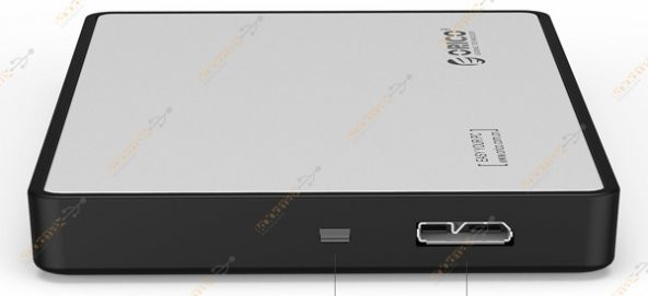 Orico 2.5 İnç Usb 3.0 Sata Harddisk Hdd Kutu Gri - 3