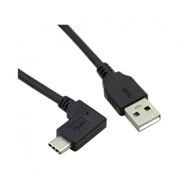 Sağ Veya Sol Açı Usb 3.1 Type C Usb Kablo - 1.7 Metre - Resim 3