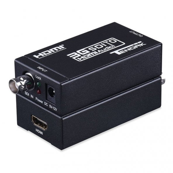 3G Hdmi To Sdi Çevirici Adaptör Bnc Sdi/Hd-Sdi/3G-Sdi 2.970 Gbit - Resim 2