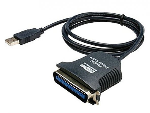 Usb To Lpt Çevirici Kablo - 1284 Paralel Yazıcı Printer Kablosu