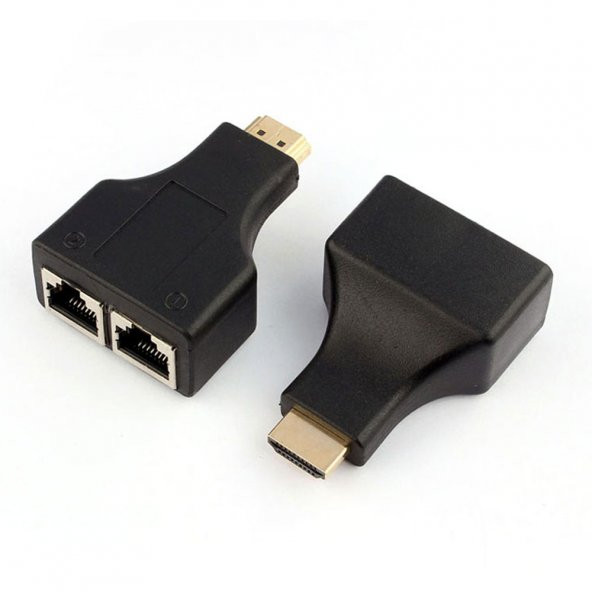 Hdmi Uzatma 30 M Hdmi Extender Rj45 Cat5 Cat6 Hdmi Ekleme Uzatma