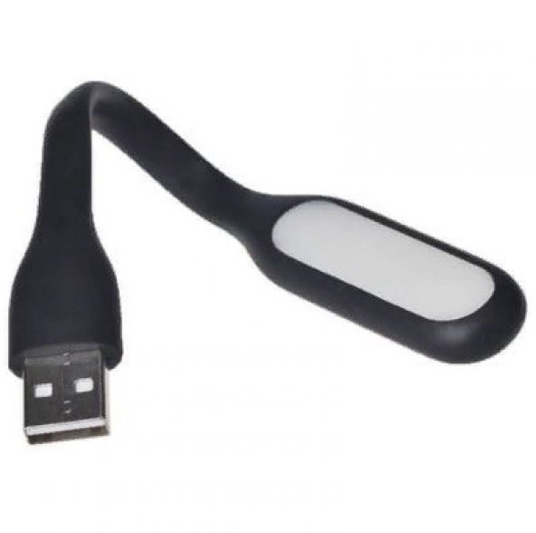 Usb Led Işık Notebook Powerbank Kamp Kitap Okuma Lambas Led Siyah - 3