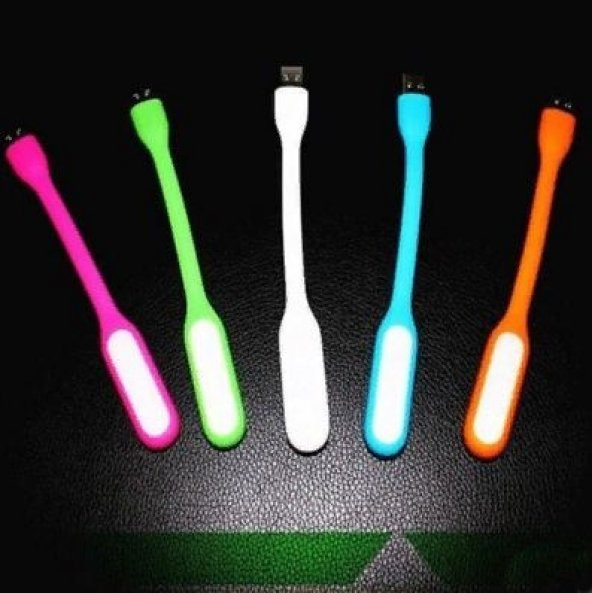 Usb Led Işık Notebook Powerbank Kamp Kitap Okuma Lambas Led Siyah - 6