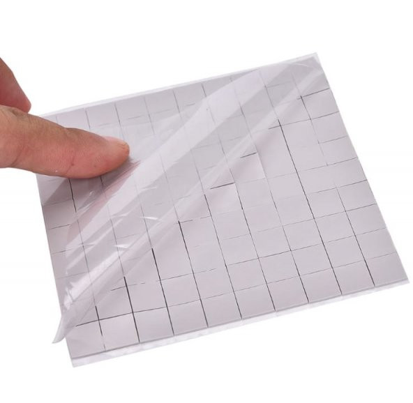 Termal Pad Ped Soğutucu Silikon Pad 3Mm Kalınlık 2X2Cm 50 Adet ürün görseli