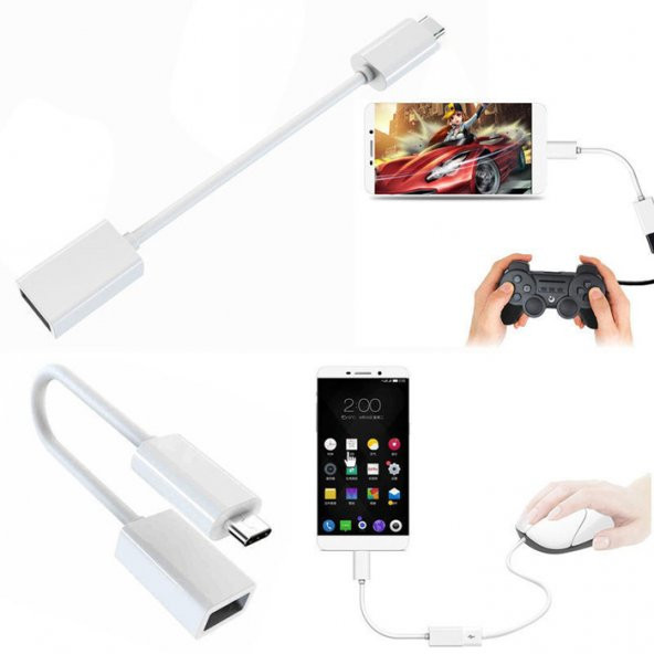Usb 3.1 Type C Otg Çevirici Dönüştürücü Sony Asus Zenfone Xiaomi - 2