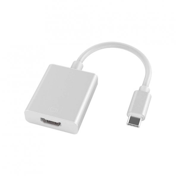 Usb 3.1 Type-C To Hdmi 4K Çevirici Dönüştürücü Adaptör