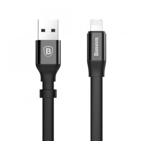 Baseus Nimble Apple Iphone Usb 8 Pin Hızlı Şarj Data Kablosu 23Cm (346135564) - 2