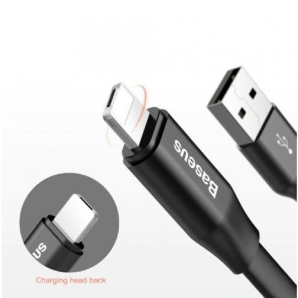 Baseus Nimble Apple Iphone Usb 8 Pin Hızlı Şarj Data Kablosu 23Cm (346135564) - 4