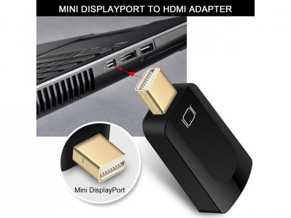Apple Thunderbolt To Hdmi Mini Displayport Hdmi - Macbook Tv Lcd - 3