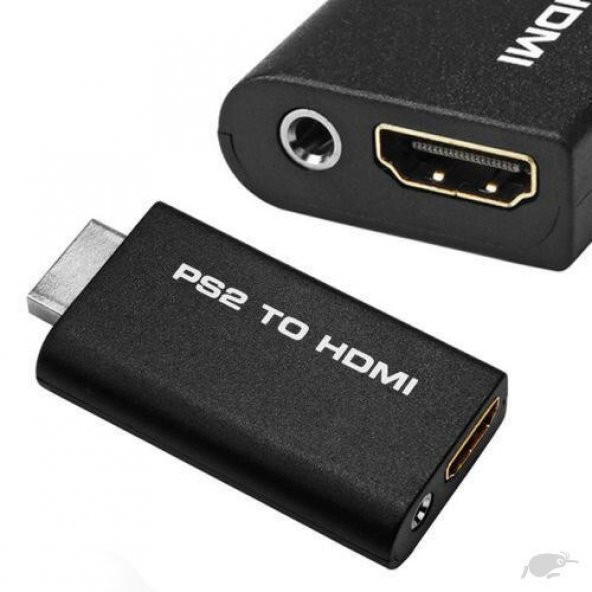 Ps2 To Hdmi Tv Kablosu Çevirici Adaptör Dönüştürücü Playstation 2 - 3