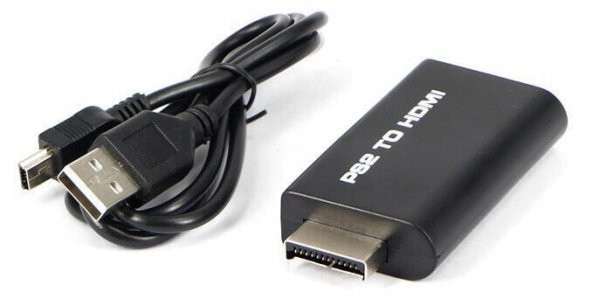 Ps2 To Hdmi Tv Kablosu Çevirici Adaptör Dönüştürücü Playstation 2 - 8