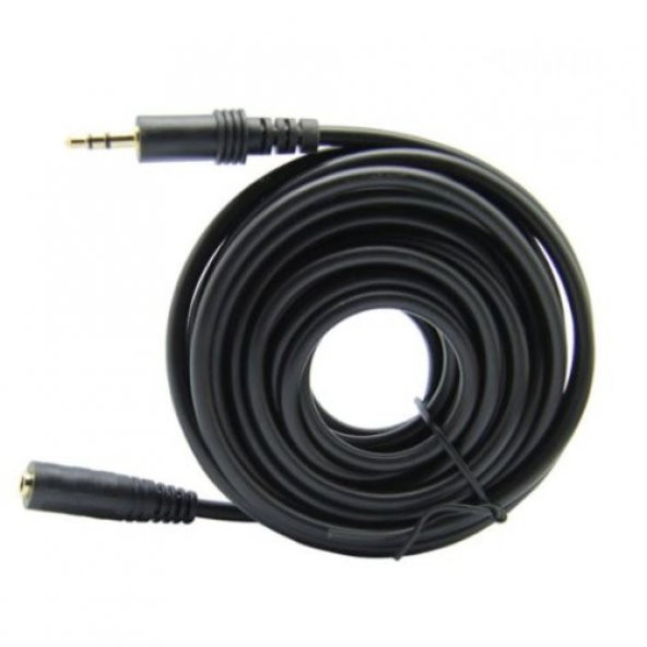 Kulaklık Uzatma Kablosu 3.5Mm Ses Dişi Erkek Altın Uç 3M Metre (330924489) - Resim 7