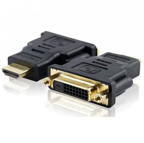 HDMI Erkek To Dvi Dişi Çevirici 24 1 Dönüştürücü Dvi To HDMI