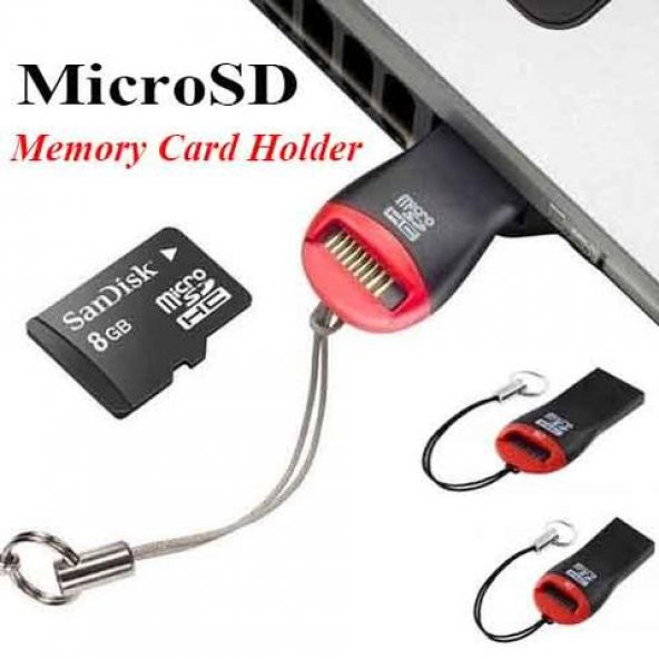 Micro Sd Hafıza Kartı Okuyucu Usb M2 Mikro Sd Kart Okuyucu