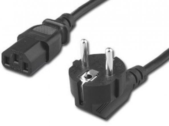 Power Güç Kablosu 10 Metre Bilgisayar Pc Kasa Monitör Güç Kablosu - 2