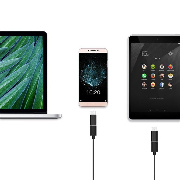 Micro Usb To Type C Usb 3.1 Çevirici Asus Zenfone Xiaomi Lg G5 Gm - 4