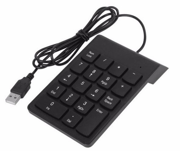 Usb Sayi Klavye Numpad Numerik Keypad Klavye Usb Tuş Takımı