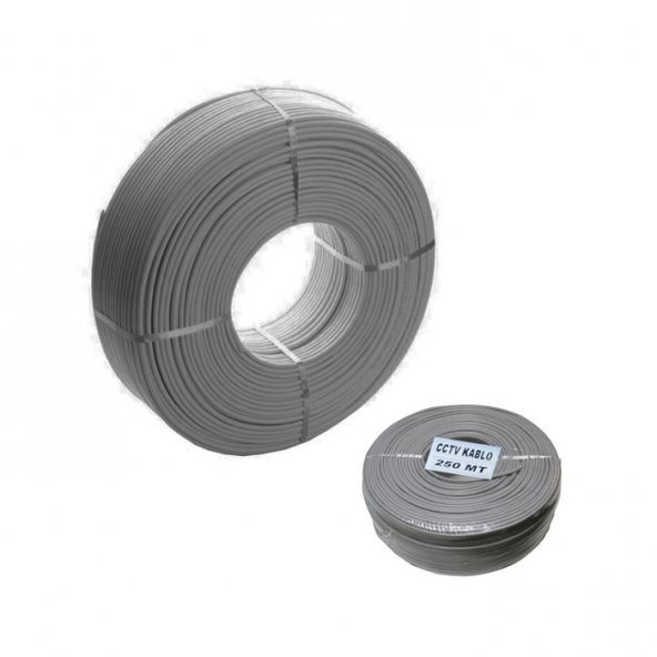 Cctv Kablo Güvenlik Kamera Kablosu 2+1 0.22Mm Cctv 250 Metre - 5
