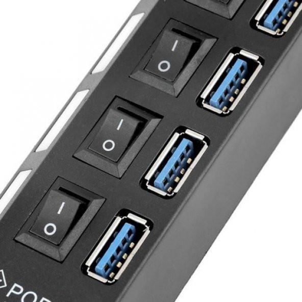 Usb 3.0 Çoğaltıcı Çoklayıcı Hub 4 Port Klavye Mouse Flash Bellek (283372350) - 2