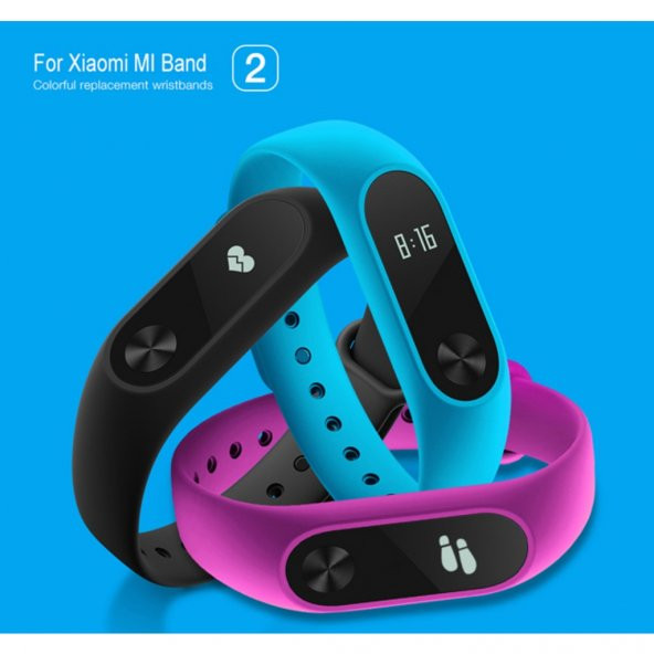 Xiaomi Mi Band 2 Akıllı Bileklik Kordon Kayış Turuncu (281837420) - 2