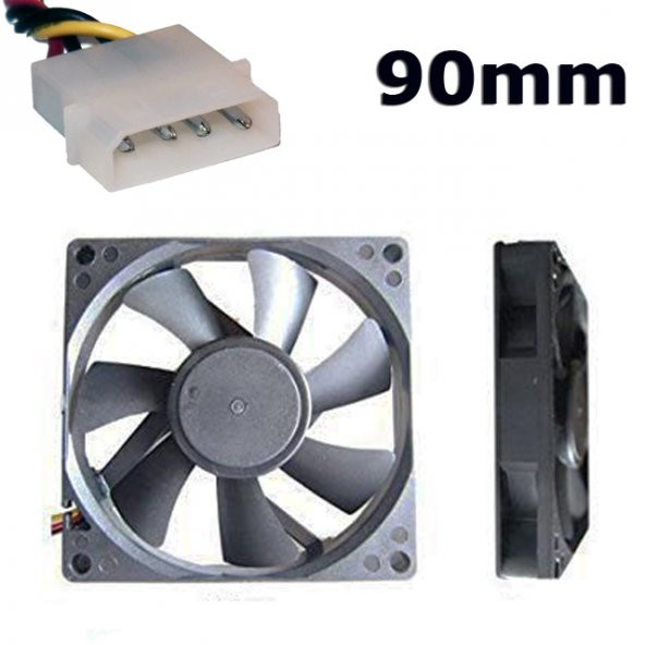 9 Cm Kasa Fanı Vidalı - Resim 2