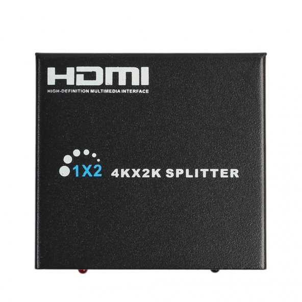Turbosepet 2 Port Hdmi Splitter Hdmi Çoklayici Çoğaltici Adaptörlü - Resim 3