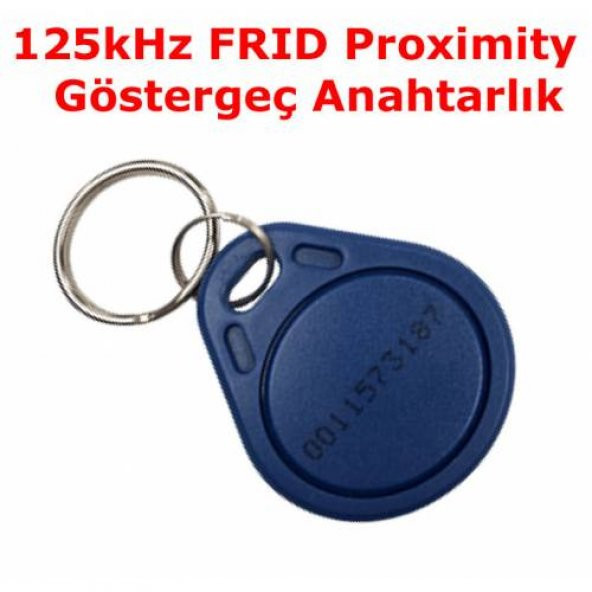 Rfıd Manyetik Anahtarlık Proximity Anahtarlık Göstergeç 10 Adet