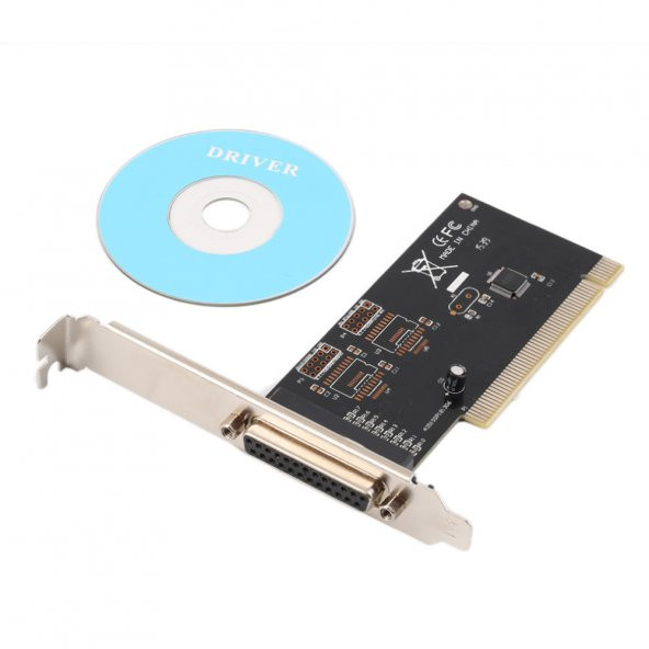 Pci Kart Paralel Port Lpt Yazıcı Bağlantı Kartı Ieee 1284 Db25