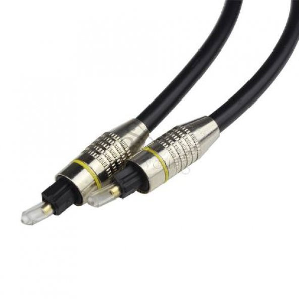 2 M Fiber Optik Optic Ses Kablosu Demir Uçlu Fiber Optik Kablo ürün görseli 1