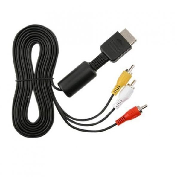 Playstation PS2 PS3 TV AV Bağlantı Kablosu 2 Metre - 2
