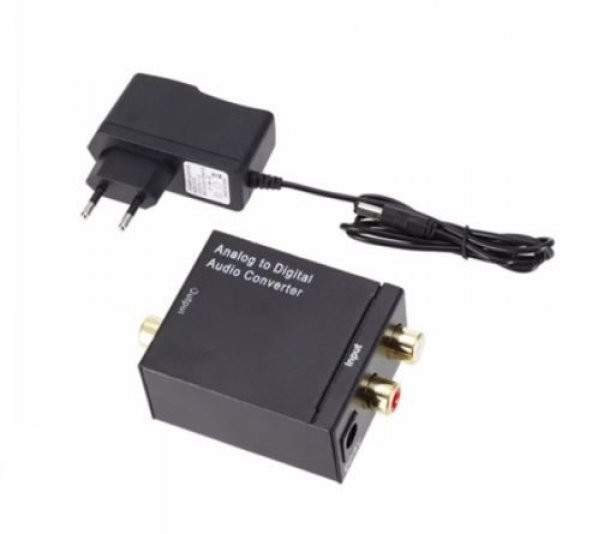 Analog To Digital Optik Tos Ses Dönüştürücü Rca