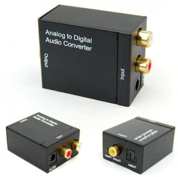 Analog To Digital Optik Tos Ses Dönüştürücü Rca - Resim 6